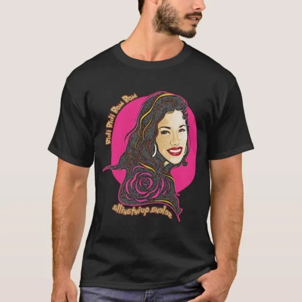 T Shirt Polera Selena Quintanilla Camiseta Selena Quintanilla Zazzle Brasil